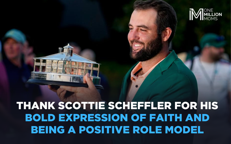 Let’s Thank Scottie Scheffler In Glorifying God For His Win!